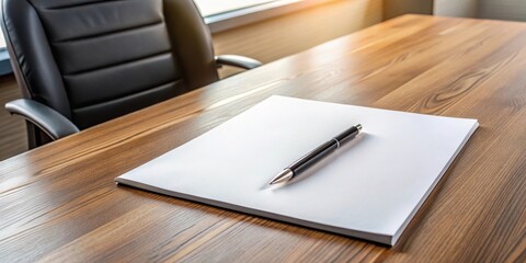 Office desk with sheet of paper in cells, pen and notebook on side, paperwork, cells,  paperwork,cells