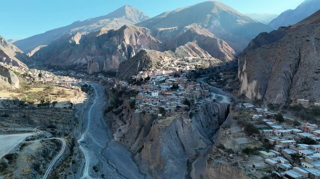 Vuelo de drone en Iruya, Salta, Argentina