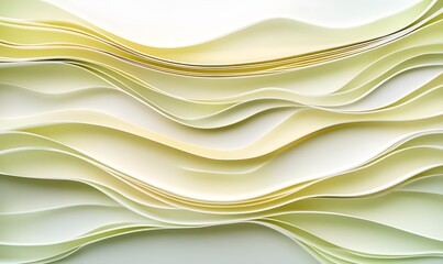 Obraz premium Abstract paper waves, textured background, design element, studio shot