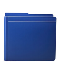 Isolated Blue Folder