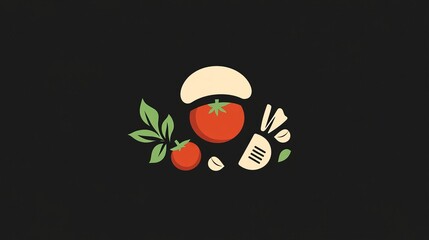 Icon Restaurant. related to Restaurant symbol. flat style. design editable