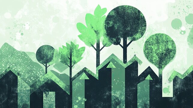 A stock illustration that represents the concept of resilient business models