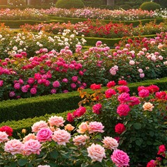 Fototapeta premium flowers in the park
