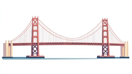 Fototapeta premium Collection of different bridges