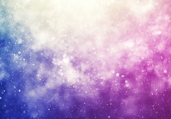 Obraz premium Colorful Abstract Background with Soft Glowing Particles in Purple and Blue Shades