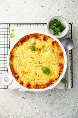 Shepperd's pie with white beans