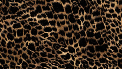 
leopard, bright dark background, fur, wild animal hair, jaguar spots, stylish design for fabric