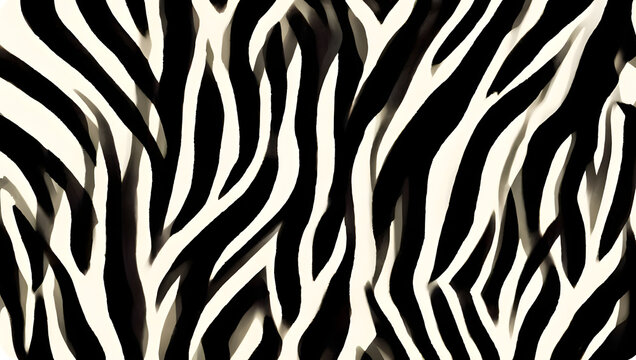 zebra leather texture, striped print, black white color, real leather, stylish design