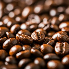 Fototapeta premium roasted coffee beans