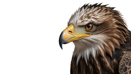american bald eagle. eagle on a transparent background