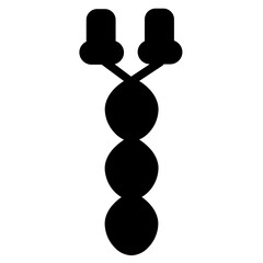 Rope Sports Fitness Glyph Icon
