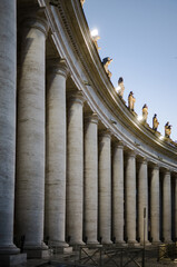  Peter Square Colonnade Dusk