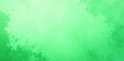Obraz premium Light green grunge texture, abstract paint splatters, illustration, rough