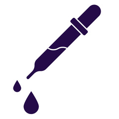 Dropper glyph icon
