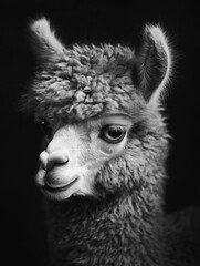 Fototapeta premium Llama Portrait