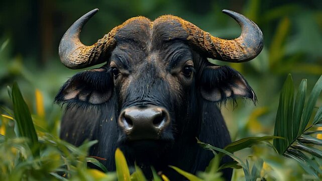 buffalo in the field