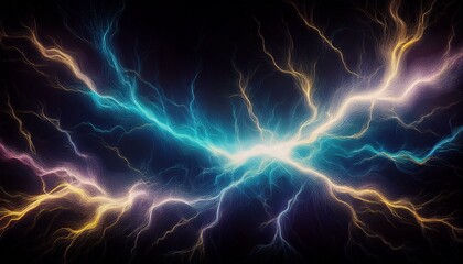 creative electricity background graphic resource futuristic concept