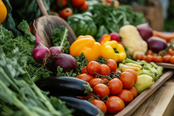 A Farm-to-Table Spread Featuring Organic Dishes for Healthy and Sustainable Dining