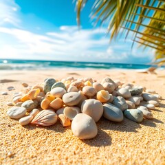 Obraz premium Flux Schnell A serene and vibrant composition featuring a scat