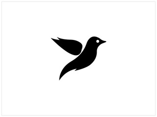 Bird logo design , vector , illustration and isolate template .