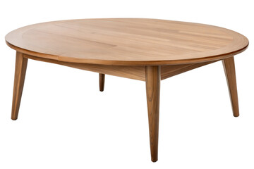 Fototapeta premium Oval Wooden Dining Table