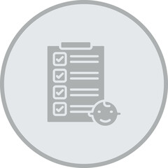 Checklist Vector Icon Design