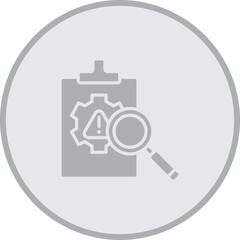 Research Vector Icon Design