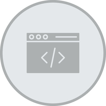 Browser Vector Icon Design