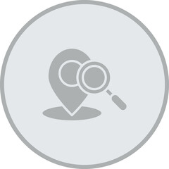 Map Pointer Vector Icon Design