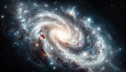 Majestic White Galaxy