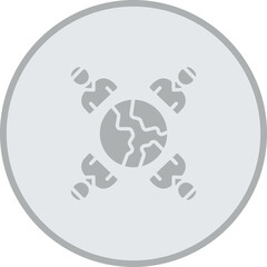 Cross Country Vector Icon Design