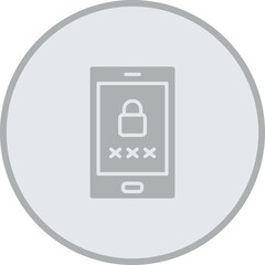 Security Code Vector Icon Design