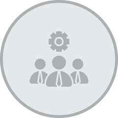 Staffing Vector Icon Design