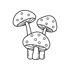 Rustic Botanical Mushroom Art