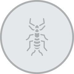 Earwig Vector Icon Design