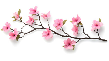 Fototapeta premium Eye-Catching Top View of Delicate Pink Azalea Flowers Perfect for Stock Photography