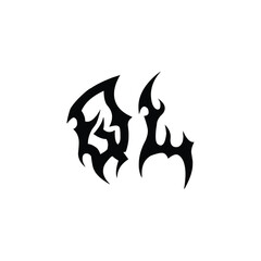 QL monogram logo design letter text name symbol monochrome logotype alphabet character simple logo