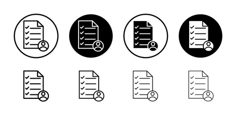 Course completion certificate icon linear logo isolated