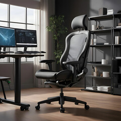 AlbedoBase XL Professional Ergonomic Chair for Work Efficiency