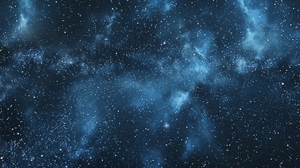 Obraz premium A vast, starry night sky with swirling clouds of gas and dust.