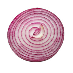 red onion slice transparant background 