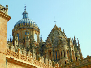 cathedral of Salamanca in Spain