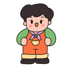 Cute kids characters , children with different poses