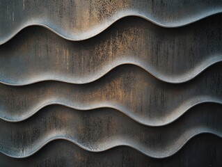 Metal Surface Waves Close-Up