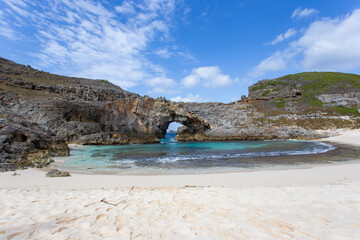 小笠原諸島　南島の入り江