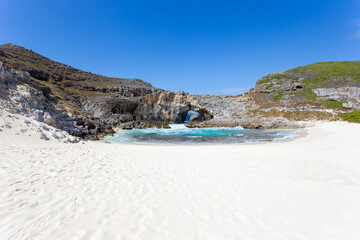 小笠原諸島　南島の入り江