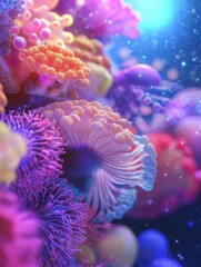 Colorful Coral Cluster