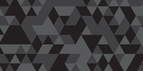 Minimal geometric origami dark black, gray square cube triangulated random cube low polygon triangle textile abstract gradient wall corporate creative design.	
