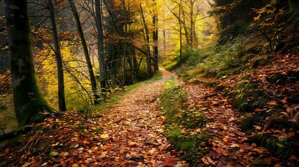 A rainforest is a dense, lush ecosystem teeming with diverse wildlife, towering trees, and vibrant plants. It has a humid climate with frequent rainfall, fostering rich biodiversity. Exotic birds, col