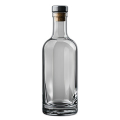 Empty bottle transparant background